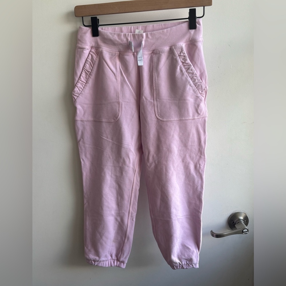 Ivivva by Lululemon Girls Pink Ruched Pocket Joggers